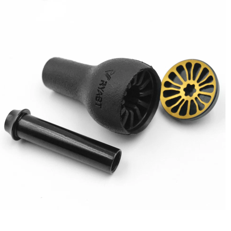 Shimano Reel Stradic - TPE 소재의 검은색 손잡이, 27mm, 시마노