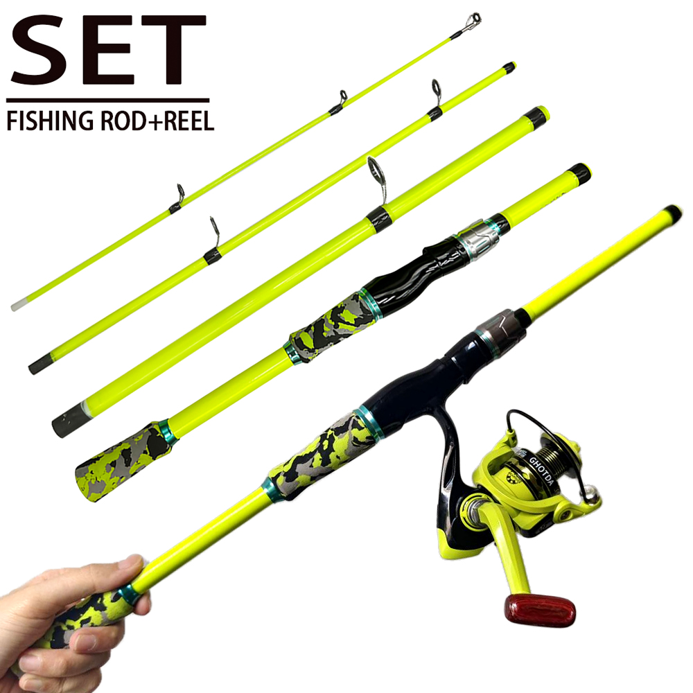 스핀캐스팅 낚싯대 콤보 세트 1.8m 2.1m ML 스 - Fishing Rod Combo 리뷰 및 가격