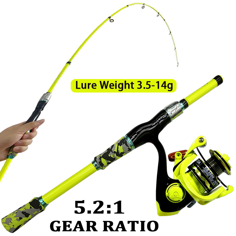 스핀캐스팅 낚싯대 콤보 세트 1.8m 2.1m ML 스 - Fishing Rod Combo 리뷰 및 가격