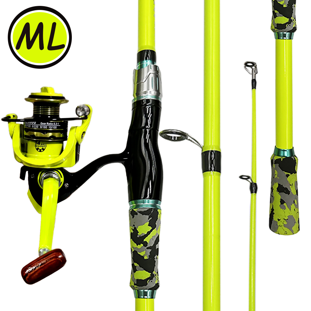 스핀캐스팅 낚싯대 콤보 세트 1.8m 2.1m ML 스 - Fishing Rod Combo 리뷰 및 가격