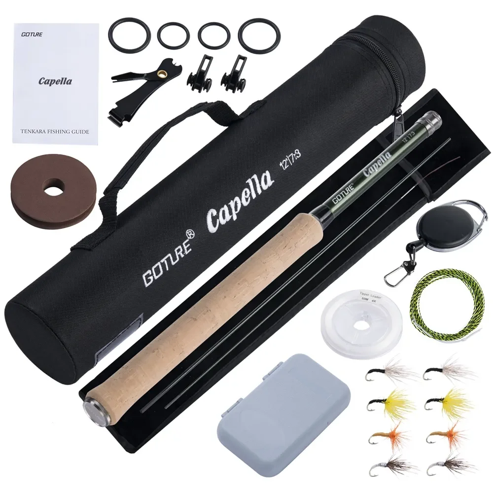 고투어 12피트 클래식 텐카라 플라이 낚싯대 콤보 초경 - Fishing Rod Combo 리뷰 및 가격